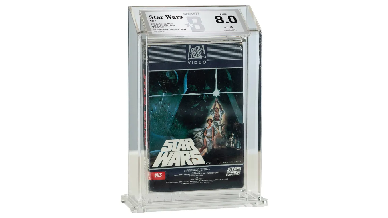 VHS; VHS-tape Star Wars