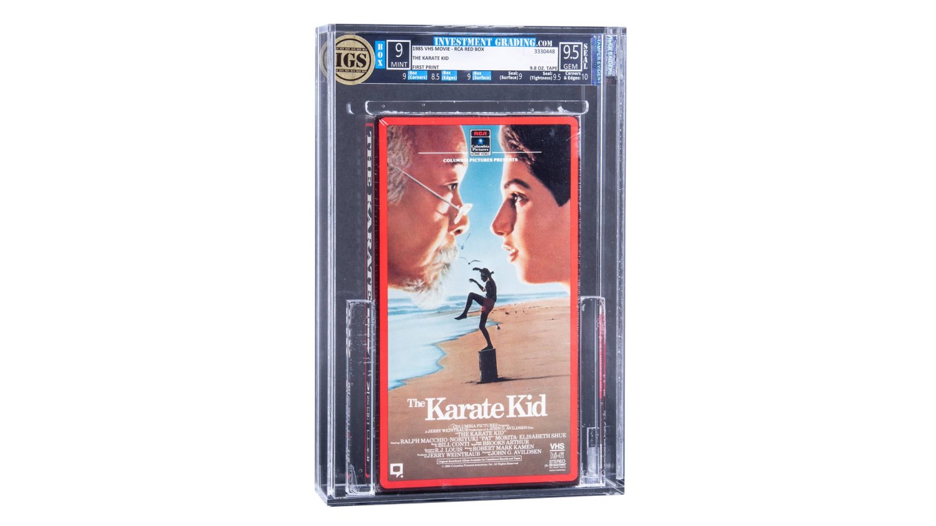 VHS; VHS-tape The Karate Kid