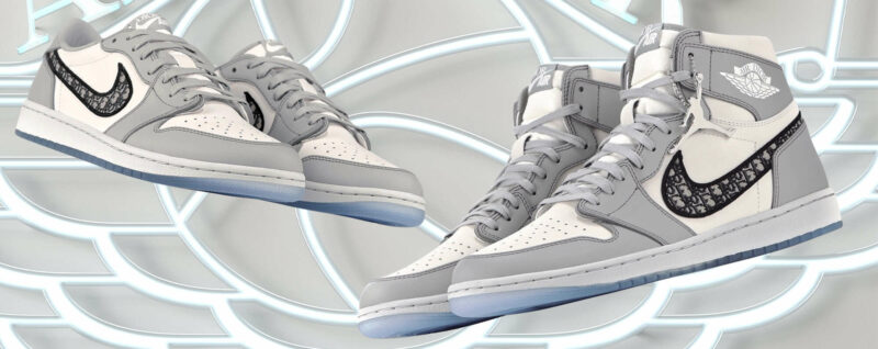 Sneaker oplichter; Dior x Nike Air Jordan 1