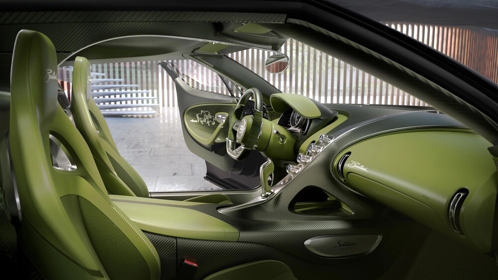 Bugatti Brouillard interieur