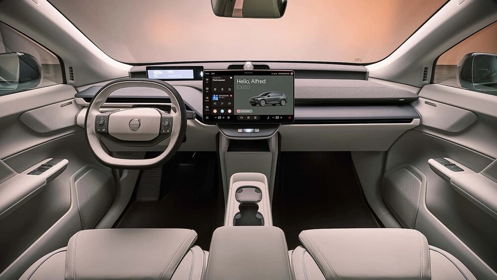 Volvo EX60 interieur